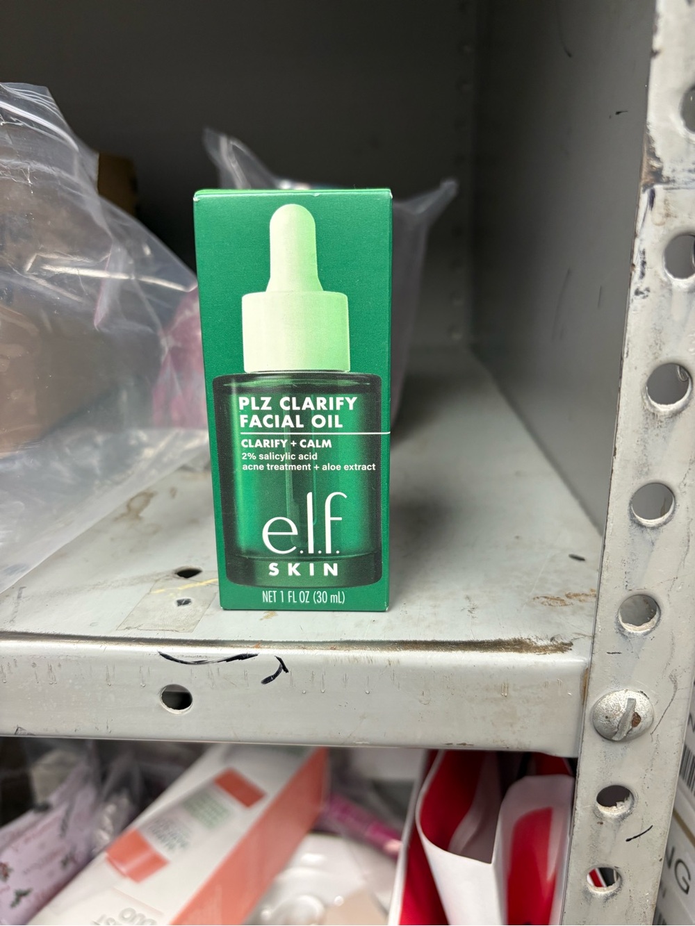 ELF PLZ Clarify Facial Oil - Green